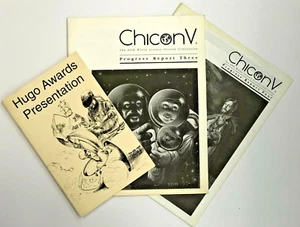 CHICON V - 49th World Science Fiction Convention Progress Reports 1991 CHICAGO - Picture 1 of 5