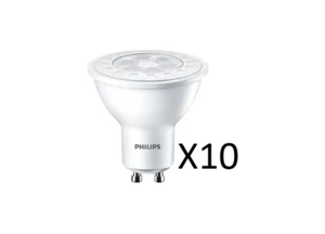 10 Stück Philips LED GU10 6,5W(65W) 830 500lm 36° - Bild 1 von 1