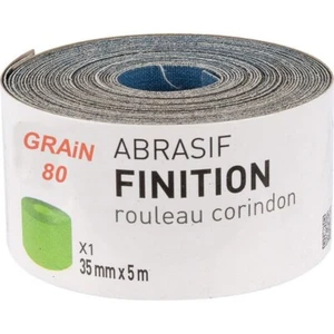 Rouleau abrasif SCID Grain 80 Larg 35 mm x LG 5 m Vendu par 1 rouleaux - Picture 1 of 1