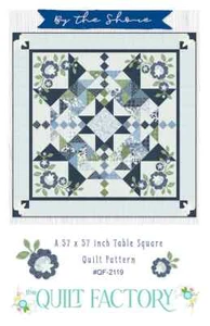 Quilt Pattern BY THE SHORE Moda Charm Friendly Table Topper NANTUCKET SUMMER - Picture 1 of 4