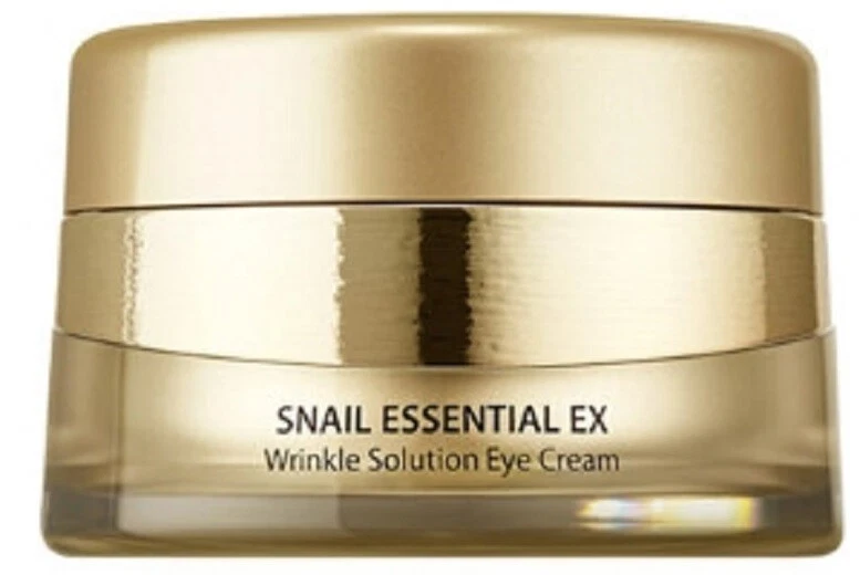 The Saem Snail Essential Ex Solution Crema para ojos 30 ml Elástica antienvejecimiento  Foto 1 de 2