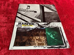 PSK1 SKATEBOARDING ADVERT 11X8 PRESTON HARPER - Picture 1 of 1