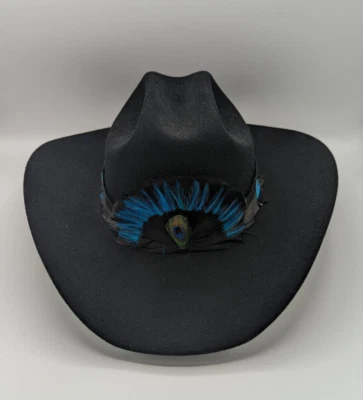 WESTERN COWBOY Pluma Sombrero Corbata para Sombrero de Vaquero - FHB-06 Foto 1 de 4