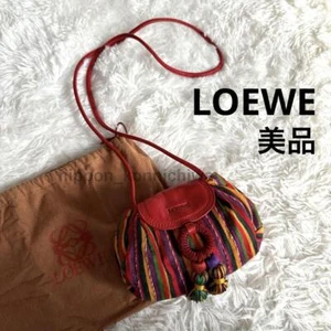 Loewe Multicolor Mini Shoulder Bag Pochette tassel design Comes with storage bag - Picture 1 of 11