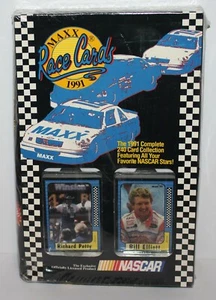 Tarjetas de carrera Maxx 1991 colección completa 240 nuevas selladas-Harry Gant/Bill Elliott - Imagen 1 de 4