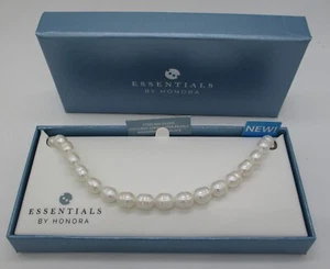 ESSENTIALS BY HONORA Fresh Water pearl /Sterling Silver Necklace - Picture 1 of 5