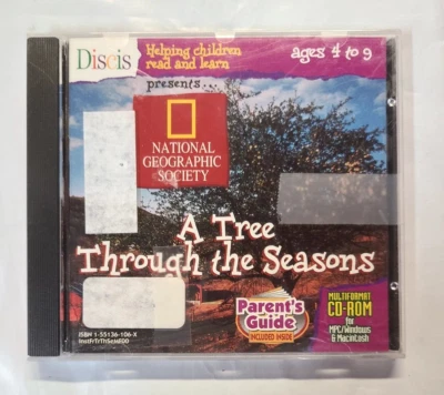 A TREE-National Geographic CD-ROM / Helping Children Learn & Read Ages 4-9 / VG - Image 1 of 3