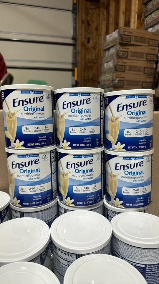 Ensure Original Nutrition Polvo Comida Sabor Vainilla - Estuche de 6 Foto 1 de 1