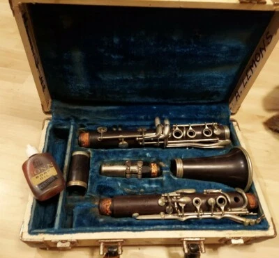 Clarinete antiguo Ault XX Supreme Importación con estuche/boquilla vintage COMO ESTÁ Foto 1 de 4