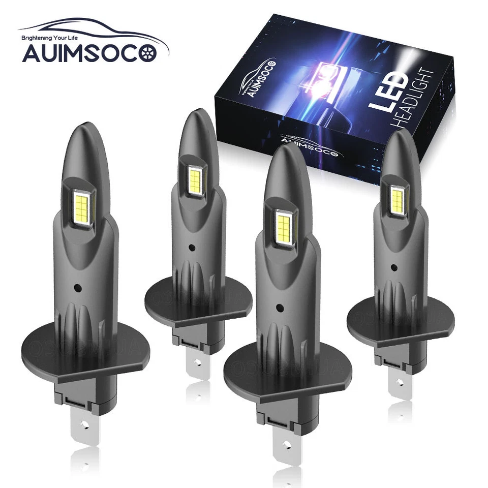 Combo 4x faros LED bombillas de haz alto bajo para Honda Prelude 1997-2000 2001 Foto 1 de 4