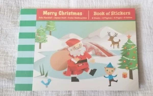 CHRISTMAS STICKERS MERRY CHRISTMAS 8 PAGES OF STICKERS - Picture 1 of 4