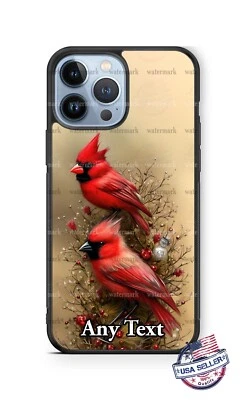 Funda Teléfono Personalizada Fantasy Red Cardinal Birds Diseño para iPhone Samsung Foto 1 de 4