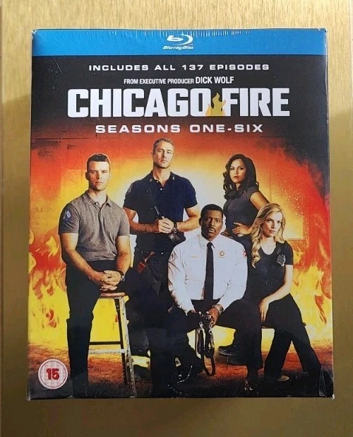 Chicago Fire - Seasons 1-6 Blu Ray Set New Sealed 34 Discs - Image 1 of 4