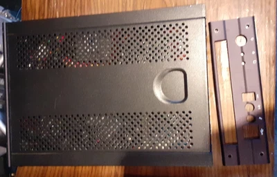 Casetronic / Travla Mini-ITX Barebones PC, VIA EPIA-M, Boots BIOS/USB Linux, 12V - Image 1 of 4