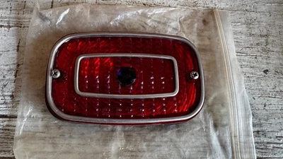 1971-1973 Chevrolet Vega Blue Light Tail Light Lens 5963115-2(4) OEM - Image 1 of 4