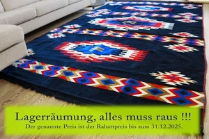 Neu 200x 300 cm Waschbarer Teppich, Kelim ,Carpet,Rug, Burak RS 1687 - Picture 1 of 7