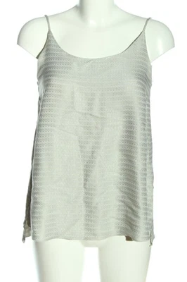MANGO Top de tirantes finos Mujeres Top Talla EU 34 gris claro look casual - Imagen 1 de 4