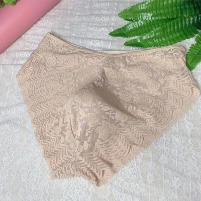 Sexy Para Hombres Calzoncillos Bikini Bragas Tanga Malla Transparente Encaje Bolsa Tanga Ropa Interior Foto 1 de 4