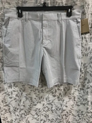 Pantalones Cortos Chinos de Golf Nike Tour 8" Para Hombre Talla 38 Carbono Ligero/Puro/Blanco $85 Nuevos con Etiquetas Foto 1 de 4