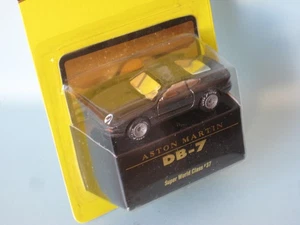 Matchbox World Class 37 Aston Martin DB-7 Grey English Sports Car DB7 Plate c - Picture 1 of 3