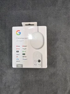 Google Chromecast with Google TV (HD) - Snow - Picture 1 of 2