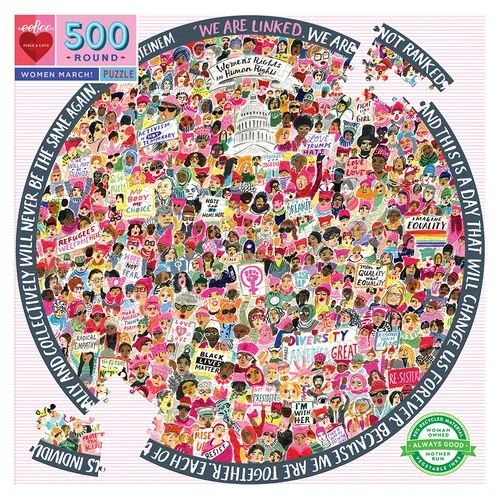 Puzzle (500 T.) Women´s March (eeBoo) NEU/OVP