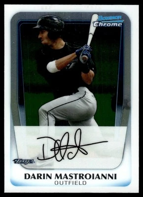 2011 Bowman Chrome Prospects Darin Mastroianni Toronto Blue Jays #BCP109 - Image 1 of 2