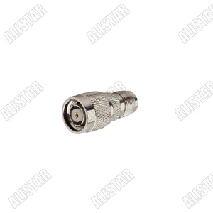 Conector adaptador recto TNC conector hembra a RP-TNC macho (pin hembra) - Imagen 1 de 2