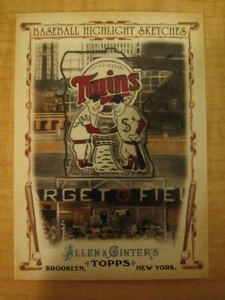 2011 Topps Allen and Ginter The World Champions Sketches Minnesota Twins #BHS-1 - Picture 1 of 2