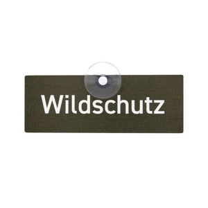 Jagdschild mit Saugnapf "Wildschutz" I - Bild 1 von 5