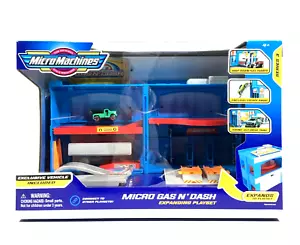 Micro Machines Micro Gas N’ Dash Expanding Playset With Exclusive Vehicle - Picture 1 of 11
