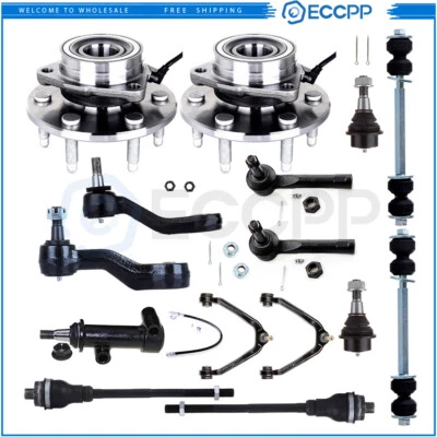 Brazo de control superior delantero cojinete de cubo de rueda para 99-06 Silverado GMC Sierra 1500 Foto 1 de 4