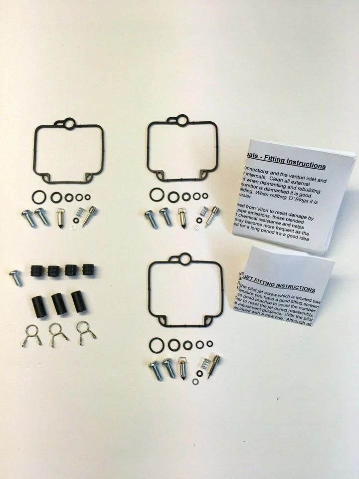 Carburador carburador Triumph Daytona 750 y 900 Mikuni súper kit de reconstrucción (x3) Foto 1 de 1