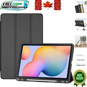 Durable Galaxy Tab S6 Lite Cover - Lightweight TPU with Auto Sleep/Wake Feature - Foto 1 di 10