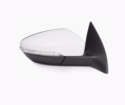 For 10-13 Volkswagen CC 990 Sedan Side View Mirror Assembly 9 Pins White Right — 第 1/3 张图片