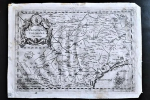  1649, Montecaliero. Francia France Toulose. Provincia Tolosana Cum Confinus - Picture 1 of 1