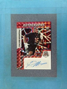 FB25) 2022 Mosaic PHIDRIAN MATHIS RC Auto Red Prizm Autographs  - Picture 1 of 2