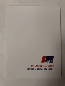 Piper PA-28R-200 1974-76 Cherokee Arrow Information Manual 761-578 Reproduction - Picture 1 of 12