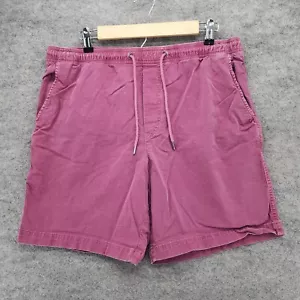 American Eagle Shorts Mens Medium Red Pull On Drawstring - Picture 1 of 7