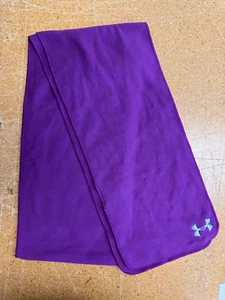 NEW Under Armour Winter Fleece coldgear Blustery Scarf - Purple 64''x7'' - Picture 1 of 1