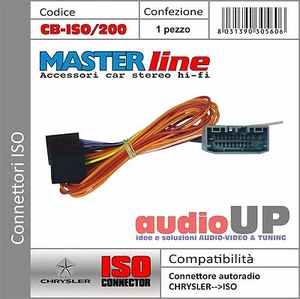 Conector De Autoradio ISO Original Para Chrysler Voyager Desde 2008 En Adelante. - Imagen 1 de 1
