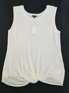 Splendid women top shirt blouse vest RS0330X white L MSRP - Picture 1 of 10