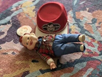 Howdy Doody Collectibles娃娃胸针帽子套装 — 第 1/4 张图片