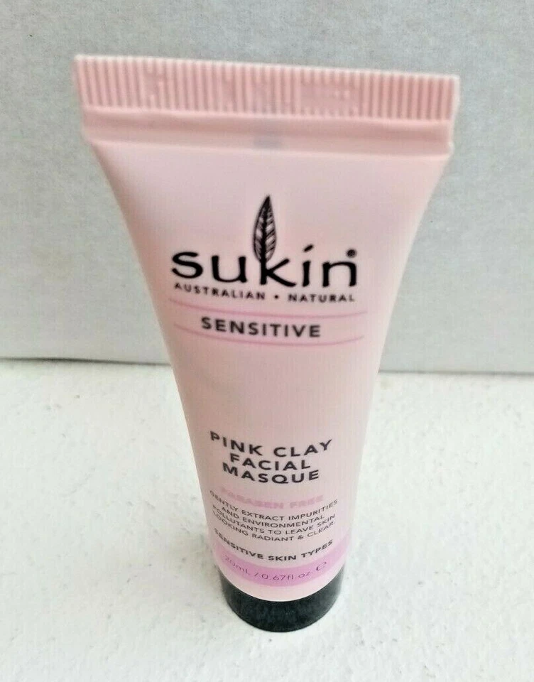 Sukin Pink Clay Facial Masque 20ml  - Image 1 of 1