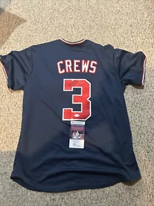 WASHINGTON NATIONALS - DYLAN CREWS MAGLIA AUTOGRAFA FIRMATA JSA COA TOP PROSPECT - Foto 1 di 6
