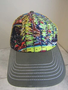Art by Abby Paffratti Jackson Hole WY Designed Cycle Adj Baseball Hat OSFM - Picture 1 of 6