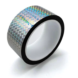 Reflective Crafting Tape, Graphic Glitter Holographic Prism Tape, for Craft Proj - Picture 1 of 6