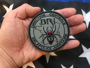 Parche de unidad nacional antipandillas francesa BRI Bridgade Investigación Investigación De La - Imagen 1 de 4