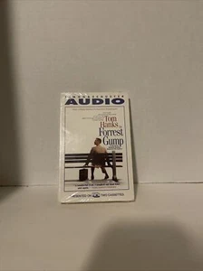 Vintage Forrest Gump (Novel) Audiobook Two Cassette Tape BRAD NEW!!!!! Tom Hanks - Imagen 1 de 1