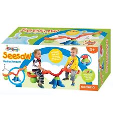 Kids Seesaw Children Toddlers Bouncing See-Saw Rotating Garden Outdoor Game Play